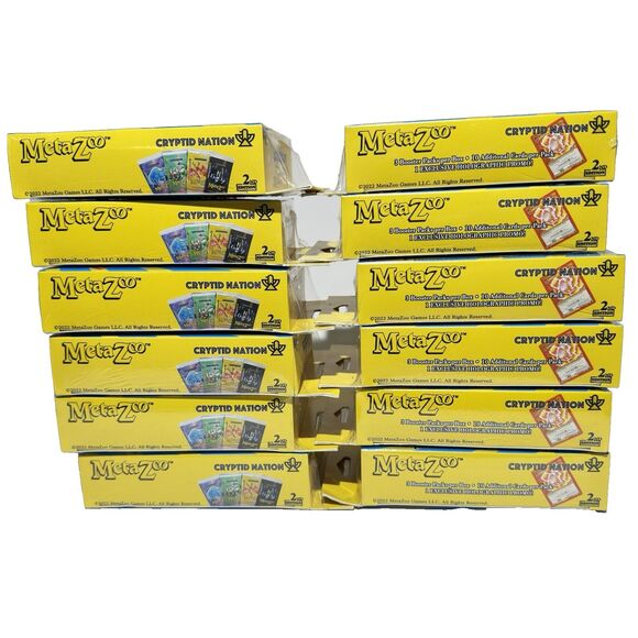 MetaZoo Cryptid Nation 2nd Edition Hanger Box Lot (12) – Factory Sealed - Picture 7 of 8